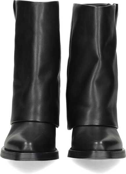 Cizme scurte ASH Lenny Boots. BLACK Femei (BM 15936605) 4