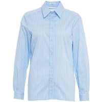 Bluze Striped blouse with strass buttons Femei
