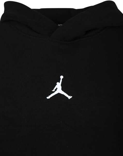 Bluze de trening Nike Air Jordan Solid Color Hoodie With Patch Pocket Black Baieti (BM 15936977) 3