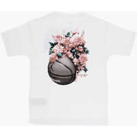 Tricouri Nike pentru Baieti pagina 4 - Tricouri Nike Air Jordan Printed Floral Jumpman Crewneck T-Shirt White Baieti (BM 15936992) - B-mall.ro
