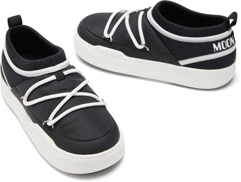 Espadrile Moon Boot Park Icon Sneaker BLACK Barbati (BM 15937073) 4