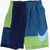 Nike Color Block Swim Shorts With 2 Pockets Multicolor