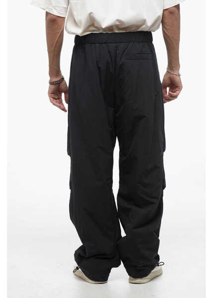 Pantaloni casual STUDIO NICHOLSON Nylon Padded Pants With Drawstring Waist Blue Barbati (BM 15937682) 2