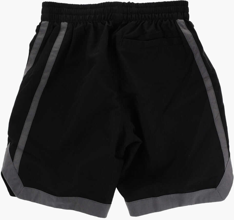 Sorturi de baie Nike Swim Solid Color Swim Shorts With Contrasting Edges Black Baieti (BM 15937685) 3