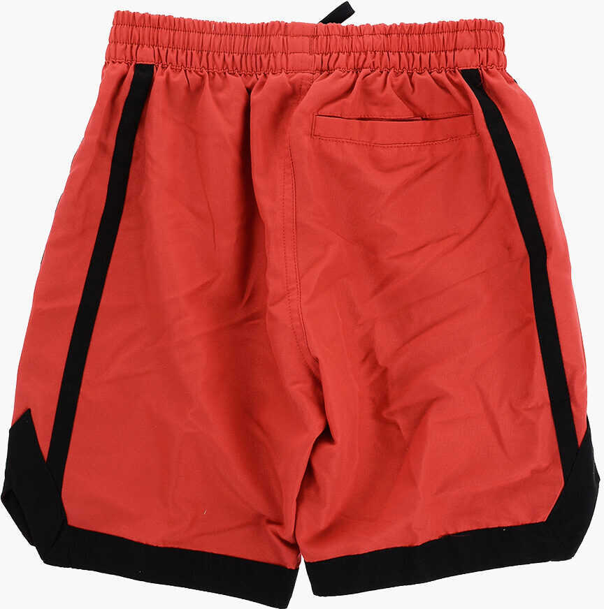 Sorturi de baie Nike Swim Solid Color Swim Shorts With Contrasting Edges Red Baieti (BM 15937688) 3