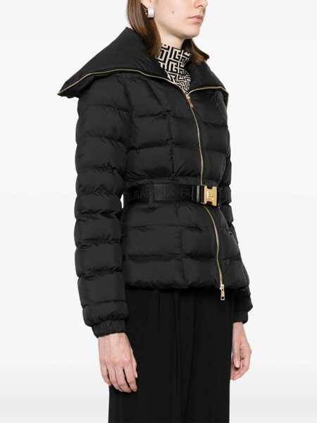 Geci de iarna Elisabetta Franchi PADDED JACKET Black   Femei (BM 15938969) 3