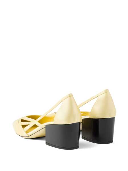 Pantofi cu toc Prada Prada 55Mm Satin Cut-Out Pumps LIMONE Femei (BM 15939092) 3