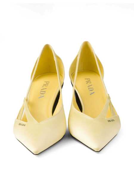 Pantofi cu toc Prada Prada 55Mm Satin Cut-Out Pumps LIMONE Femei (BM 15939092) 5