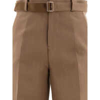 Imbracaminte Dama pagina 333 - Pantaloni casual Sacai Sacai Tailored Belted Trousers Beige Femei (BM 15939335) - B-mall.ro