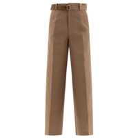 Pantaloni casual Sacai Tailored Belted Trousers Femei