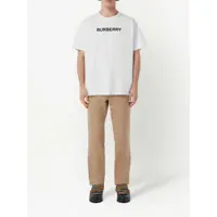 Tricouri Burberry pentru Barbati - Tricouri Burberry Burberry Cotton Crew-Neck T-Shirt WHITE Barbati (BM 15941333) - B-mall.ro