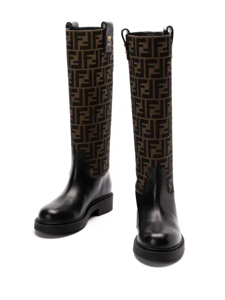 Bocanci Fendi Fendi Boots PRINTED Femei (BM 15941939) 4