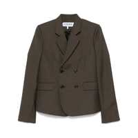 Sacouri Loewe Wool Double-Breasted Jacket Femei