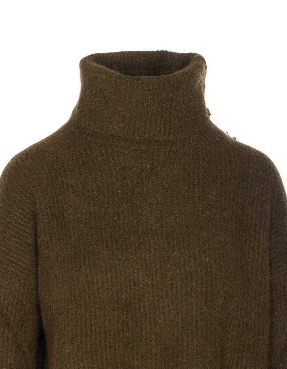 Pulovere UMA WANG Uma Wang Sweaters GREEN Femei (BM 15946673) 4