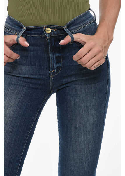 Blugi skinny FRAME High Waist Skinny Fit Jeans Blue Femei (BM 15948068) 3