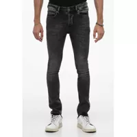 Blugi slim fit Dark Washed Skinny Fit Jeans 15Cm Barbati