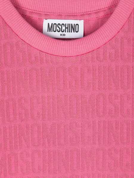 Tricouri Moschino Maxi T Shirt M/C FUCHSIA Baieti (BM 15948116) 3
