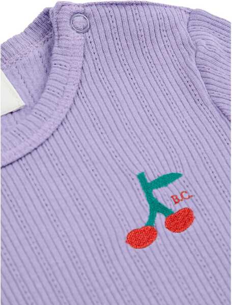 Tricouri Bobo Choses Baby Cherry Long Sleeve Tight T-Shirt PURPLE Baieti (BM 15948119) 3