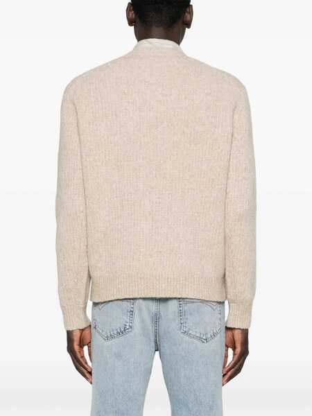 Pulovere casual SUNFLOWER Regular Fit Shirt BEIGE Barbati (BM 15948167) 4