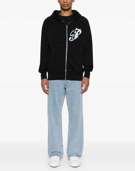 Bluze de trening 3.PARADIS Zip Sweatshirt. BLACK Barbati (BM 15948179) 2