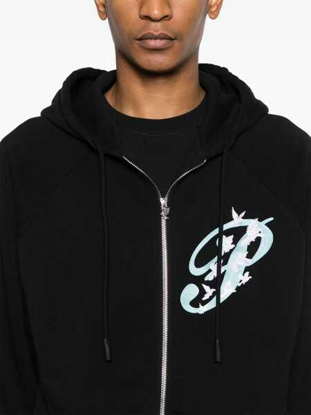 Bluze de trening 3.PARADIS Zip Sweatshirt. BLACK Barbati (BM 15948179) 5