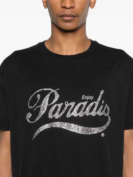Tricouri 3.PARADIS Coca Cola T-Shirt BLACK Barbati (BM 15948200) 4