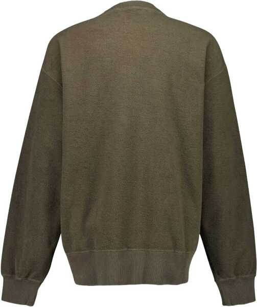 Bluze de trening Alexander McQueen Sweatshirt With Logo MILITARY GREEN Barbati (BM 15948287) 2