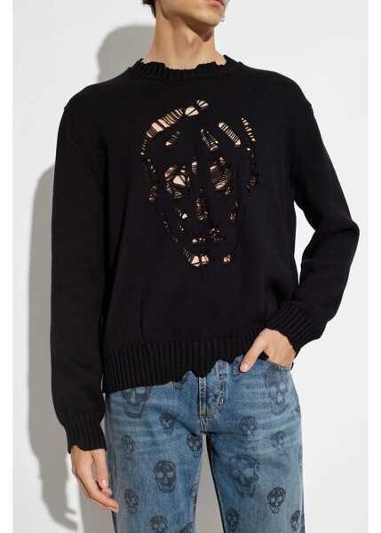 Pulovere casual Alexander McQueen Skull Shirt BLACK Barbati (BM 15948290) 3
