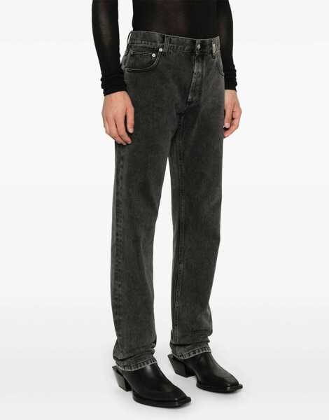 Blugi drepti Alexander McQueen Jeans In Denim BLACK Barbati (BM 15948299) 3