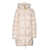 Parajumpers JANET - WOMAN HOODED DOWN JACKET Beige