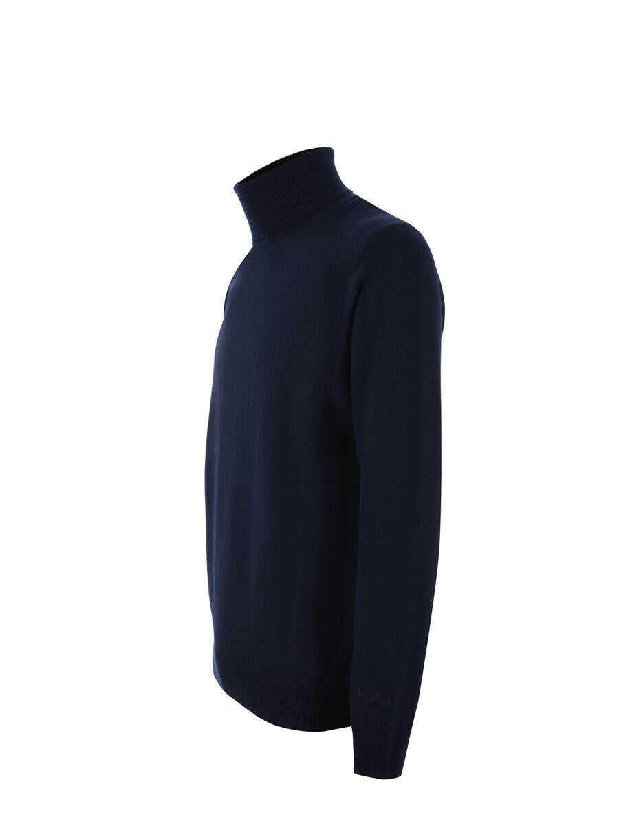 Pulovere Mc2 Saint Barth MC2 Saint Barth Turtleneck  BLUE Barbati (BM 15949646) 2
