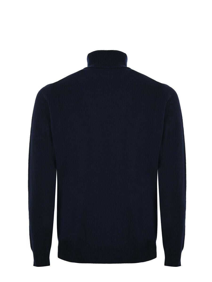Pulovere Mc2 Saint Barth MC2 Saint Barth Turtleneck  BLUE Barbati (BM 15949646) 3