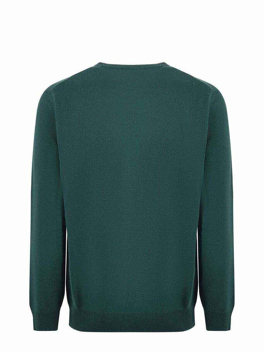 Pulovere Mc2 Saint Barth MC2 Saint Barth  Sweater VERDE INGLESE Barbati (BM 15950243) 3