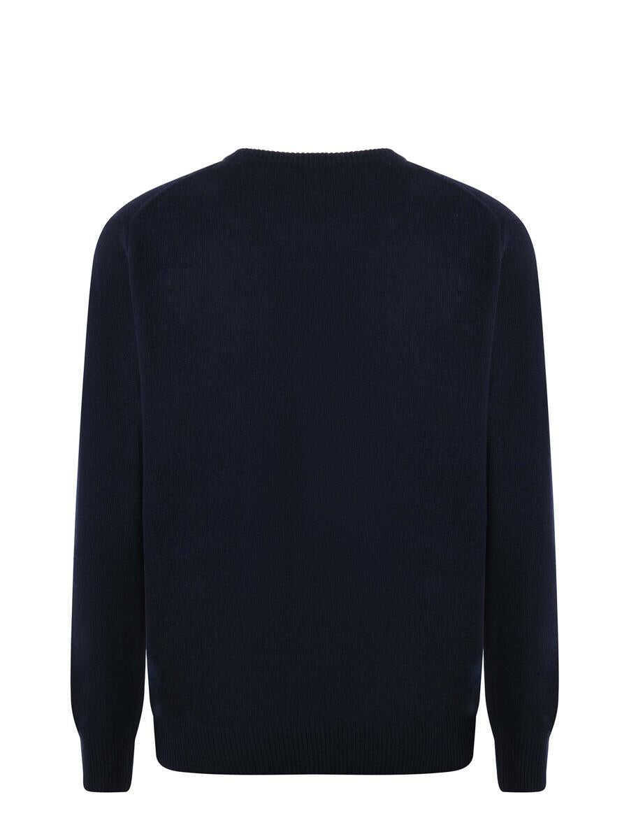 Pulovere Mc2 Saint Barth MC2 Saint Barth  Sweaters BLUE Barbati (BM 15950276) 3