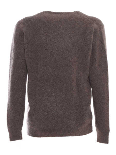 Pulovere Fedeli CREW-NECK L/S KNITTED SWEATER MAN Brown Barbati (BM 15958931) 2