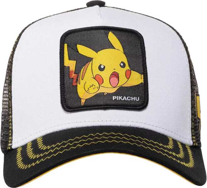 Sepci Capslab Freegun Pokemon Pikachu Cap White Barbati (BM 15959384) 2