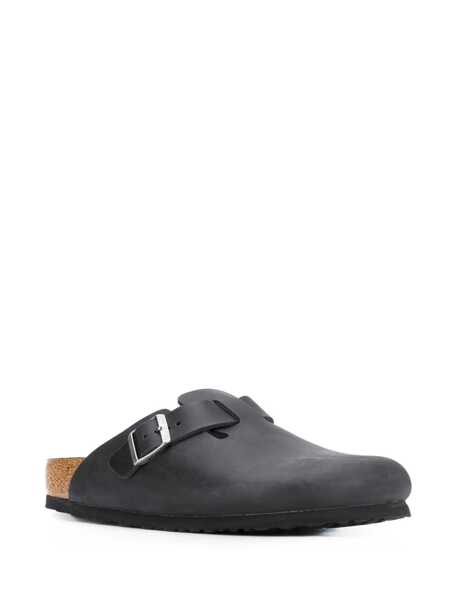 Sandale Birkenstock Birkenstock Boston col. Black Black Barbati (BM 15960134) 2
