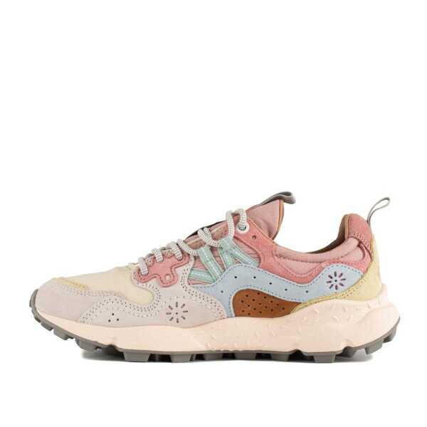 Sneakers FLOWER MOUNTAIN5 Flower Mountain Yamano 3 Light Brolin And Beige Suede And Nylon Sneakers MULTICOLOR Femei (BM 15961766) 2