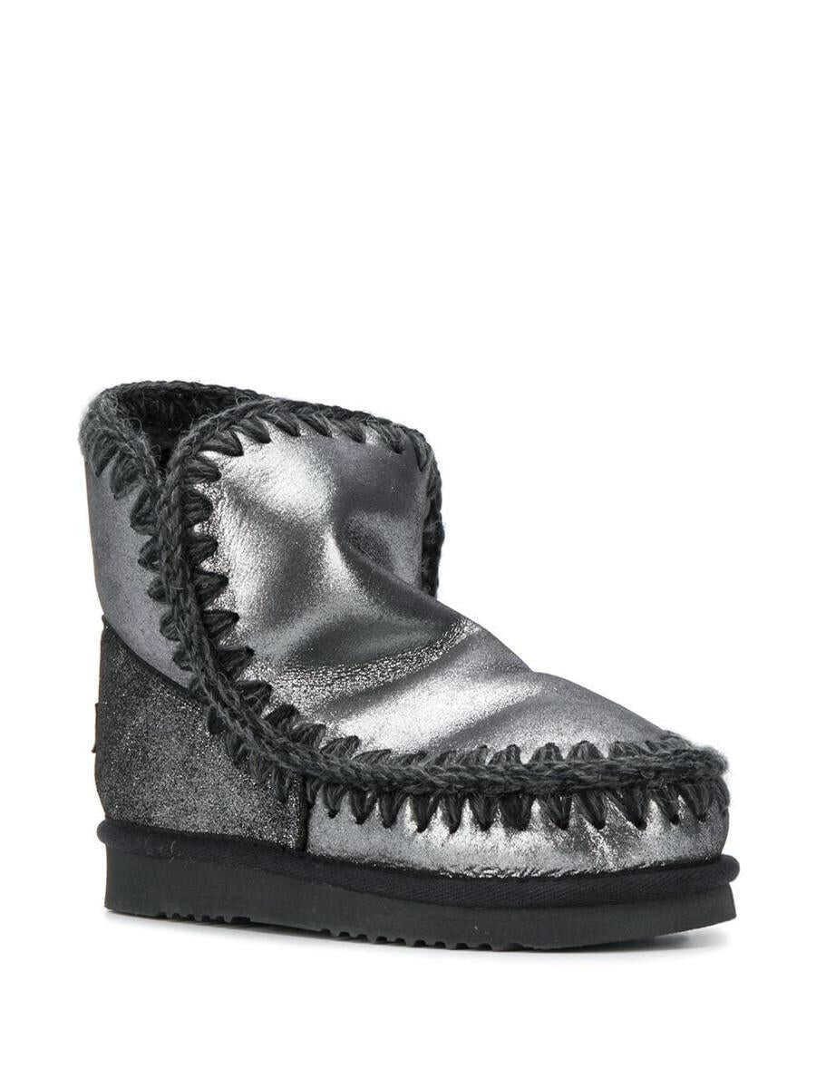 Bocanci Mou Mou Eskimo 18 Special Ankle Boots Black Femei (BM 15965168) 2