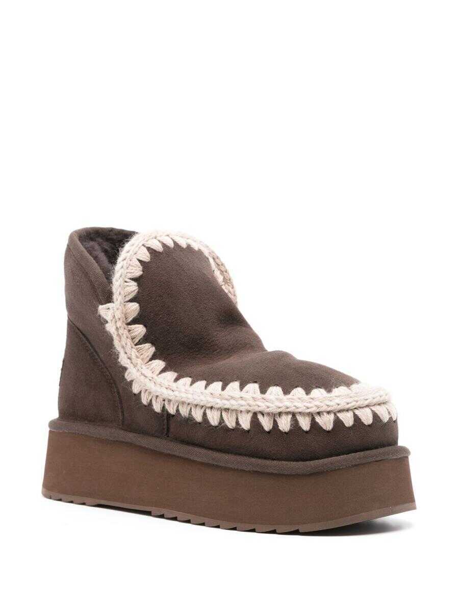 Bocanci Mou Mou Boots BROWN Femei (BM 15965210) 4