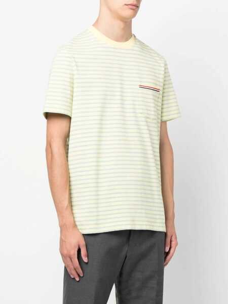 Topuri Thom Browne Thom Browne T-Shirts And Polos YELLOW Barbati (BM 15966548) 3