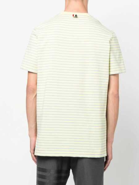 Topuri Thom Browne Thom Browne T-Shirts And Polos YELLOW Barbati (BM 15966548) 4