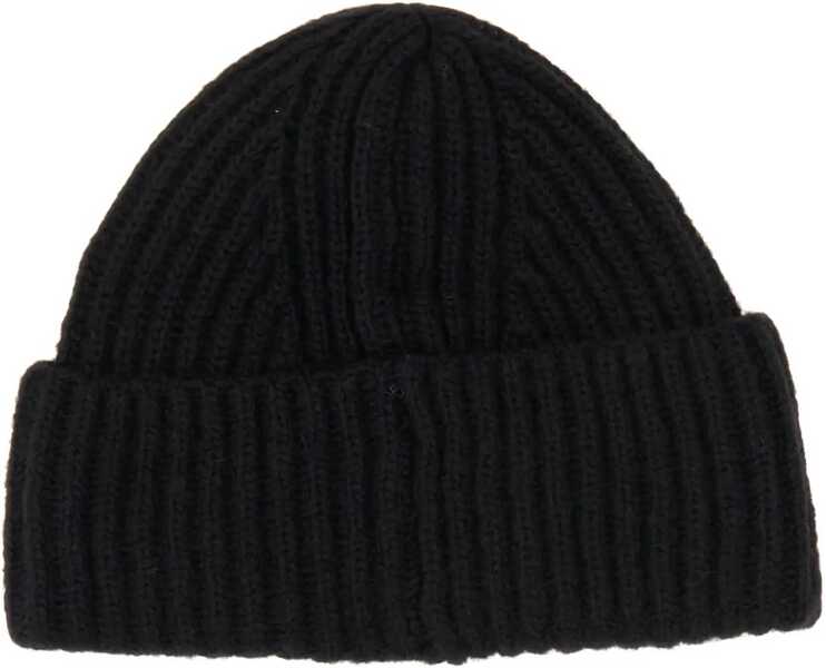 Caciuli Baracuta Beanie Hat With Logo Patch BLACK Barbati (BM 15969263) 2