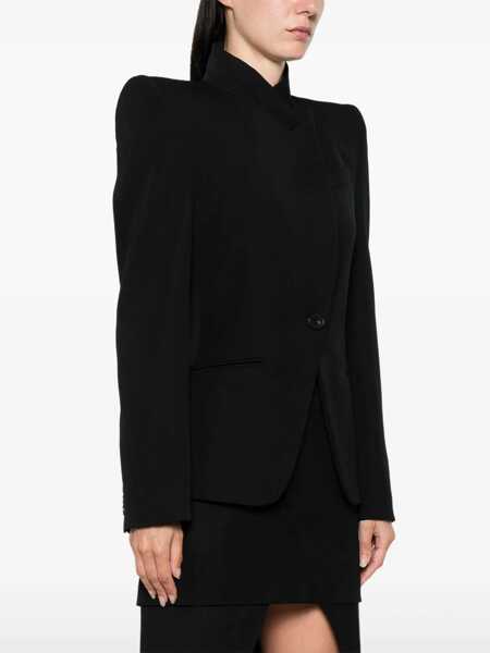 Sacouri office Alexander McQueen Wool Jacket BLACK Femei (BM 15969293) 3
