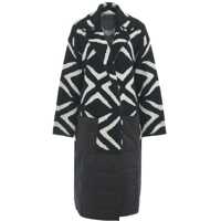 Paltoane Knit coat with inserts Femei