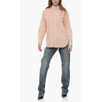 Camasi casual Dama pagina 4 - Camasi casual Ralph Lauren Solid Color Button-Down Collar Shirt With Embroidered Logo Pink Femei (BM 15969536) - B-mall.ro