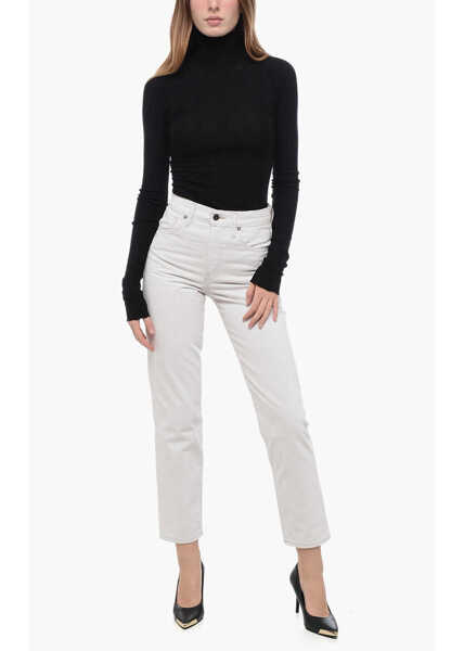 Blugi drepti Levis High-Waisted Lightweight Denim Jeans 17Cm Beige Femei (BM 15969740) 4