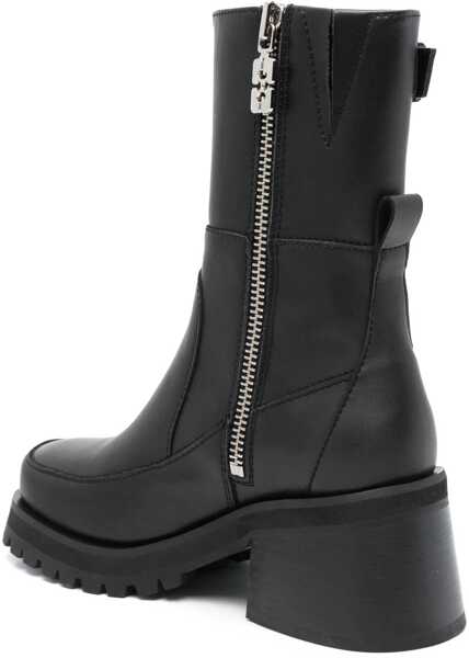 Cizme scurte Ganni Buckle Boot BLACK Femei (BM 15969938) 3