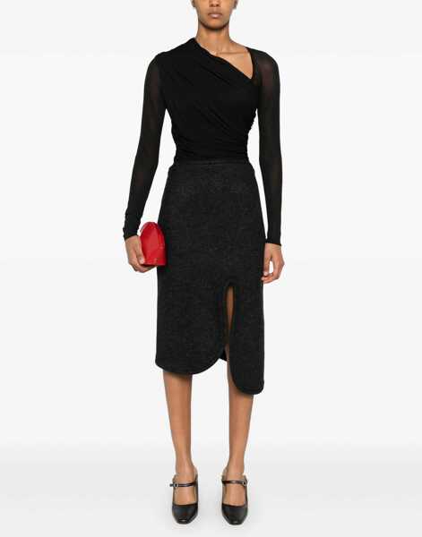 Fuste casual Victoria Beckham Padded Skirt With Tube Detail GREY Femei (BM 15970034) 2