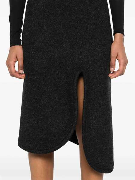 Fuste casual Victoria Beckham Padded Skirt With Tube Detail GREY Femei (BM 15970034) 5